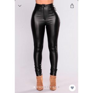 NEW faux leather pants